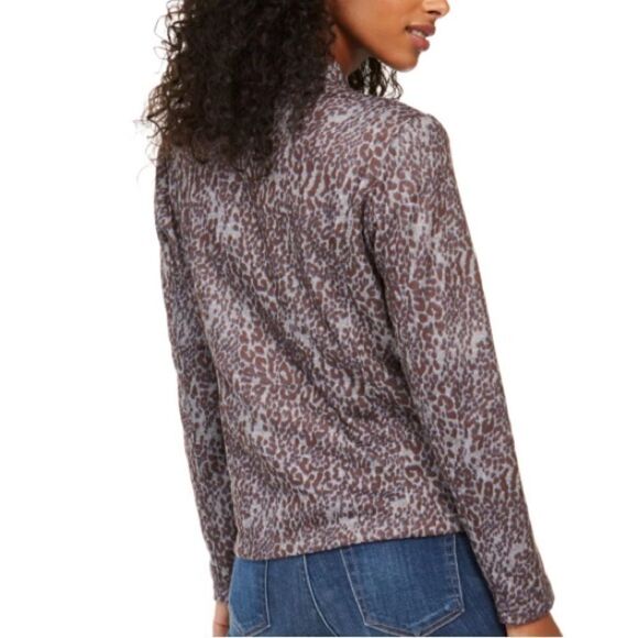 Tommy Hilfiger Animal Print Blazer Medium New - Picture 9 of 10